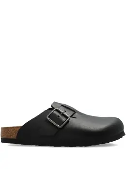 Birkenstock: Чёрные сабо  Boston