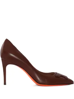 Santoni: Коричневые туфли 