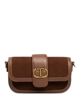 TWINSET: Коричневая сумка через плечо 