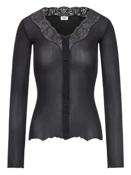 Saint Laurent: Кружевное кардиган 