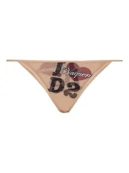 DSQUARED2: Бежевые трусы 