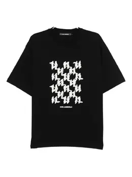 Karl Lagerfeld: Чёрная футболка 