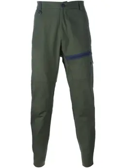 Nike: Брюки цвета хаки 