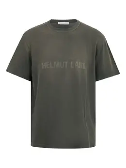 Helmut Lang: Футболка с принтом 