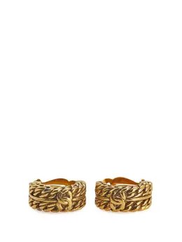 CHANEL Pre-Owned: Серьги 