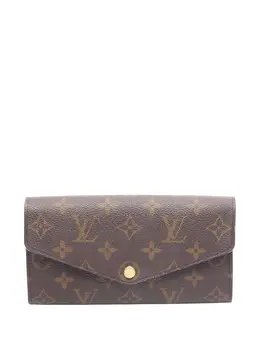 Louis Vuitton Pre-Owned: Коричневый кошелёк 