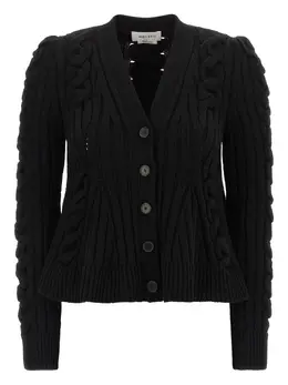 Alexander McQueen: Трикотажный кардиган 