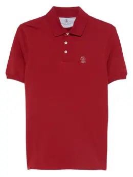 Brunello Cucinelli: Красное поло 