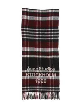 Acne Studios: Чёрный шарф 