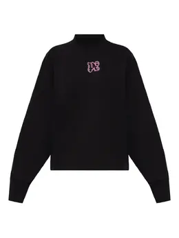 Palm Angels: Чёрный свитшот 