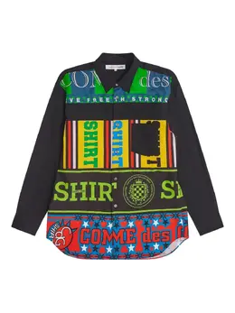 Comme Des Garçons Shirt: Чёрная рубашка 