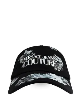 Versace Jeans Couture: Кепка с растительным принтом 