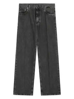 Dolce & Gabbana: Чёрные джинсы 