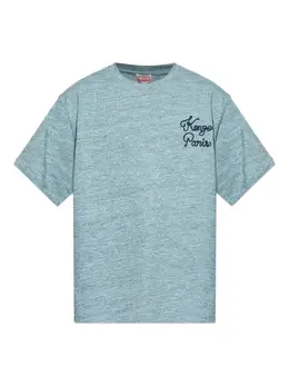 Kenzo: Светлая футболка 