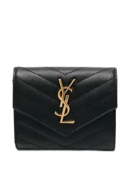 Saint Laurent: Чёрный кошелёк 