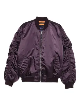 Alpha Industries: Фиолетовая куртка 