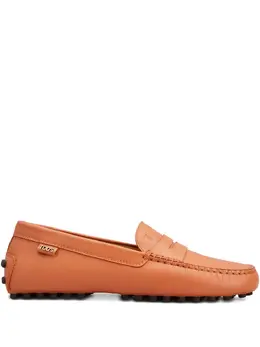 Tod's: Коричневые лоферы  Gommino