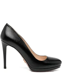 Prada Pre-Owned: Чёрные туфли 