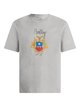 Bally: Футболка с принтом 
