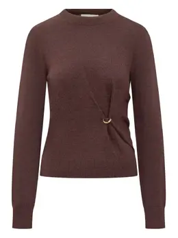 ISABEL MARANT: Бордовое кольцо 