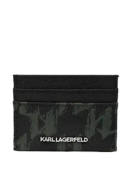Karl Lagerfeld: Чёрный картхолдер  K/Monogram