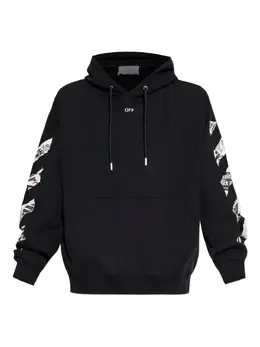 Off-White: Толстовка с принтом 
