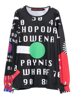Chopova Lowena: Чёрная футболка 