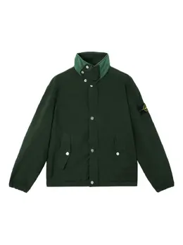 Stone Island: Зелёная куртка 