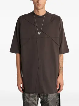Rick Owens DRKSHDW: Коричневая футболка 