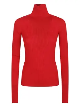 Max Mara: Красный топ 