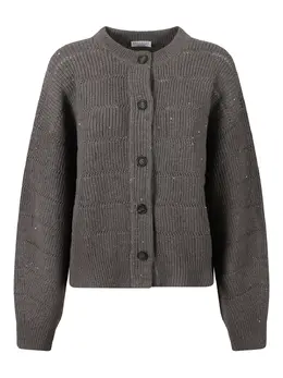 Brunello Cucinelli: Кардиган с блёстками 