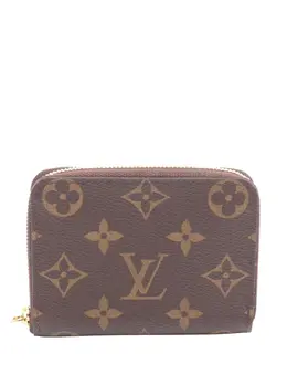 Louis Vuitton Pre-Owned: Коричневый кошелёк 