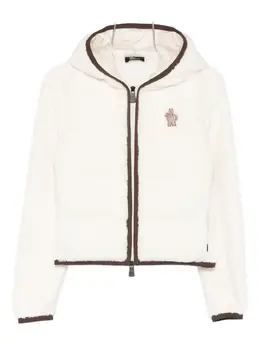 Moncler Grenoble: Белая куртка 