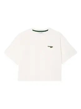 Lacoste: Белая футболка 