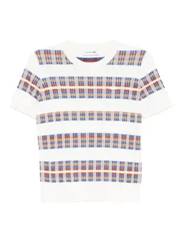 Lacoste: Белая футболка 