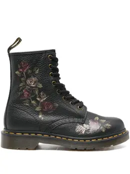 Dr. Martens: Чёрные ботинки 