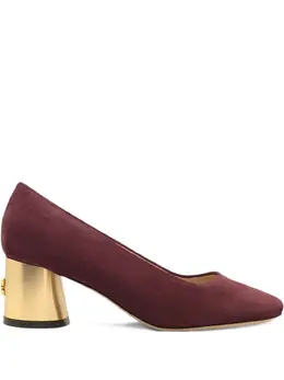 Casadei: Бордовые туфли 