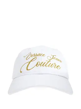 Versace Jeans Couture: Белая шляпа 