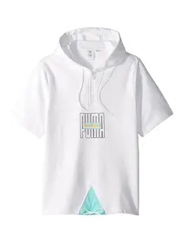 PUMA: Толстовка с коротким рукавом 