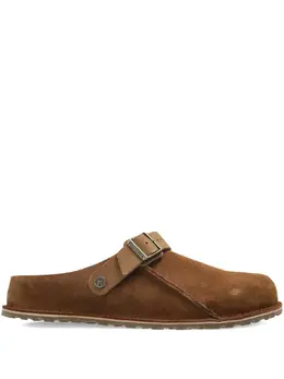 Birkenstock: Тёмные мокасины 