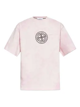 Stone Island: Футболка с принтом 