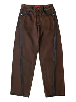 Eckhaus Latta: Коричневые джинсы 
