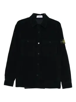 Stone Island: Чёрная рубашка 