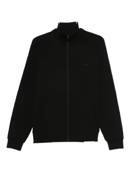 Lacoste: Чёрный свитшот 