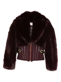 Elisabetta Franchi: Куртка из искусственного меха 