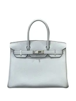Hermès Pre-Owned: Голубая сумка 