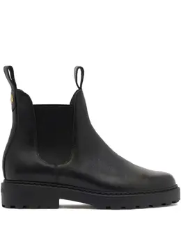 Bally: Чёрные ботинки 