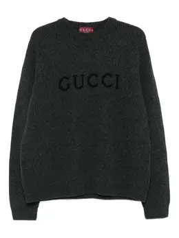 Gucci: Трикотажный свитер 