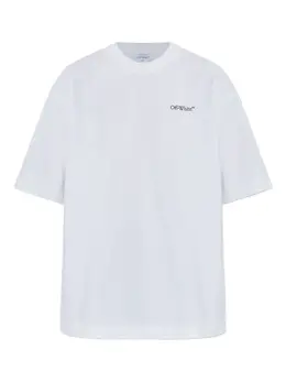 Off-White: Белая футболка  Arrows