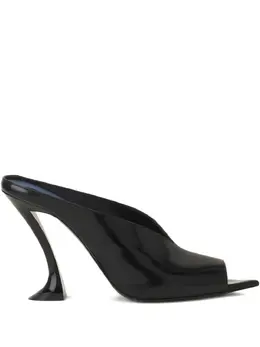 Lanvin: Чёрные сандалии 